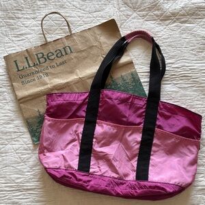 LL Bean Pink Tote